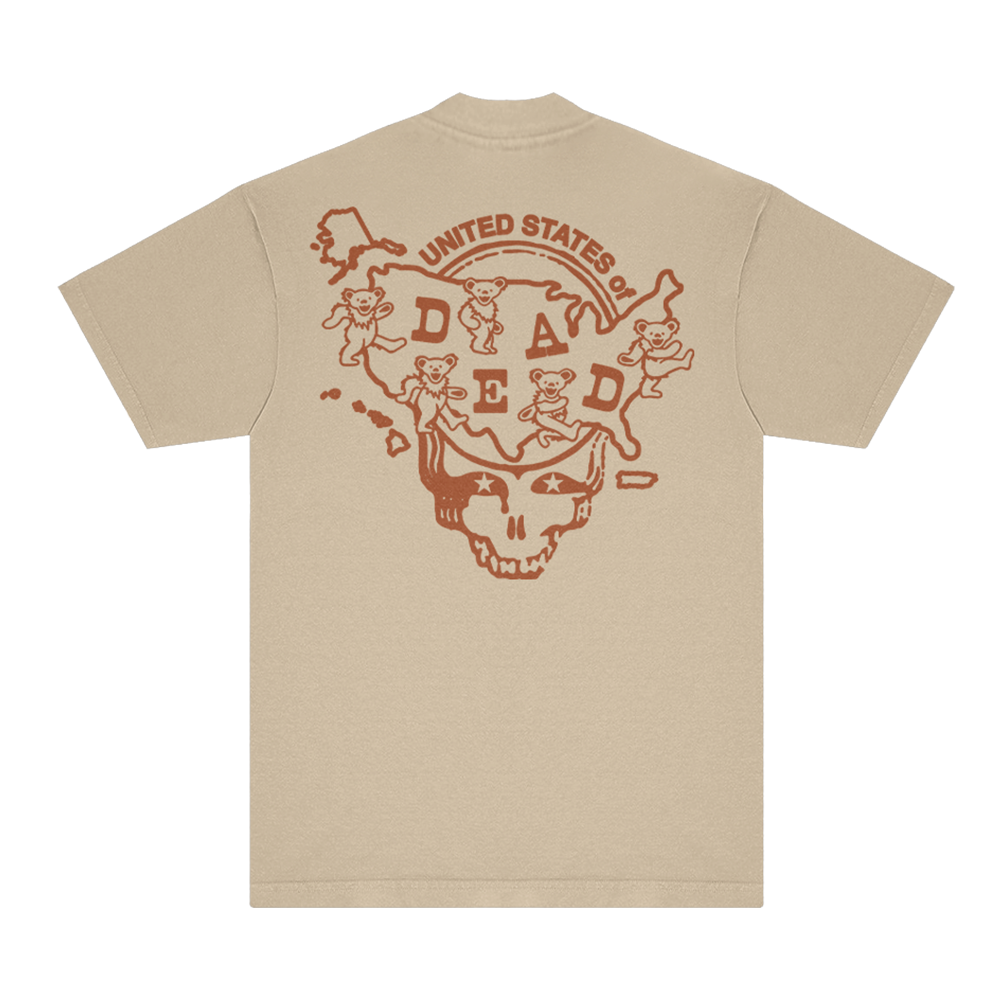 Massachusetts United States of Dead T-Shirt