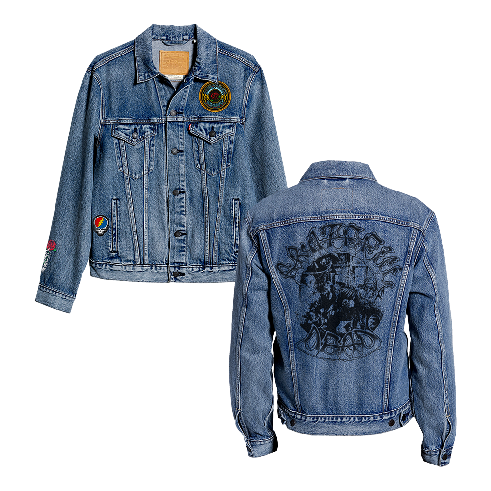 Grateful dead　American Beauty　デニムジャケット American Beauty Levi's Jacket – Grateful Dead