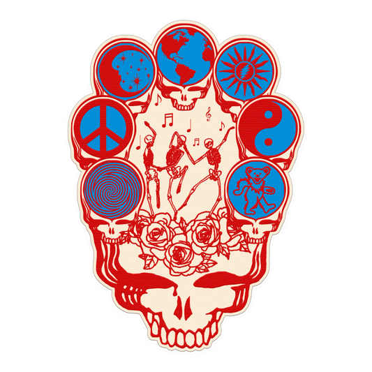 Deadology Woven Large Sticker