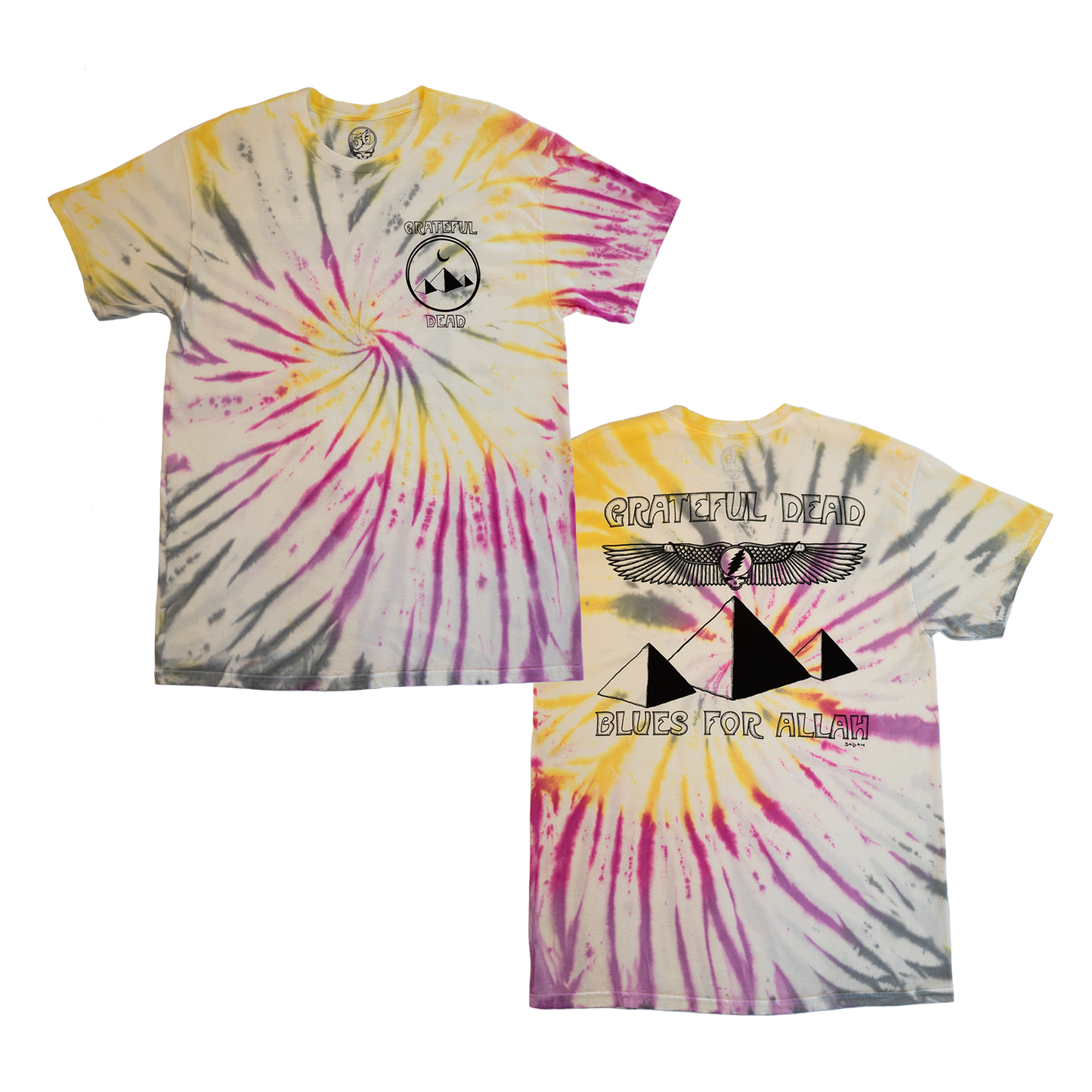 Blues for Allah Custom Tie-Dye T-Shirt