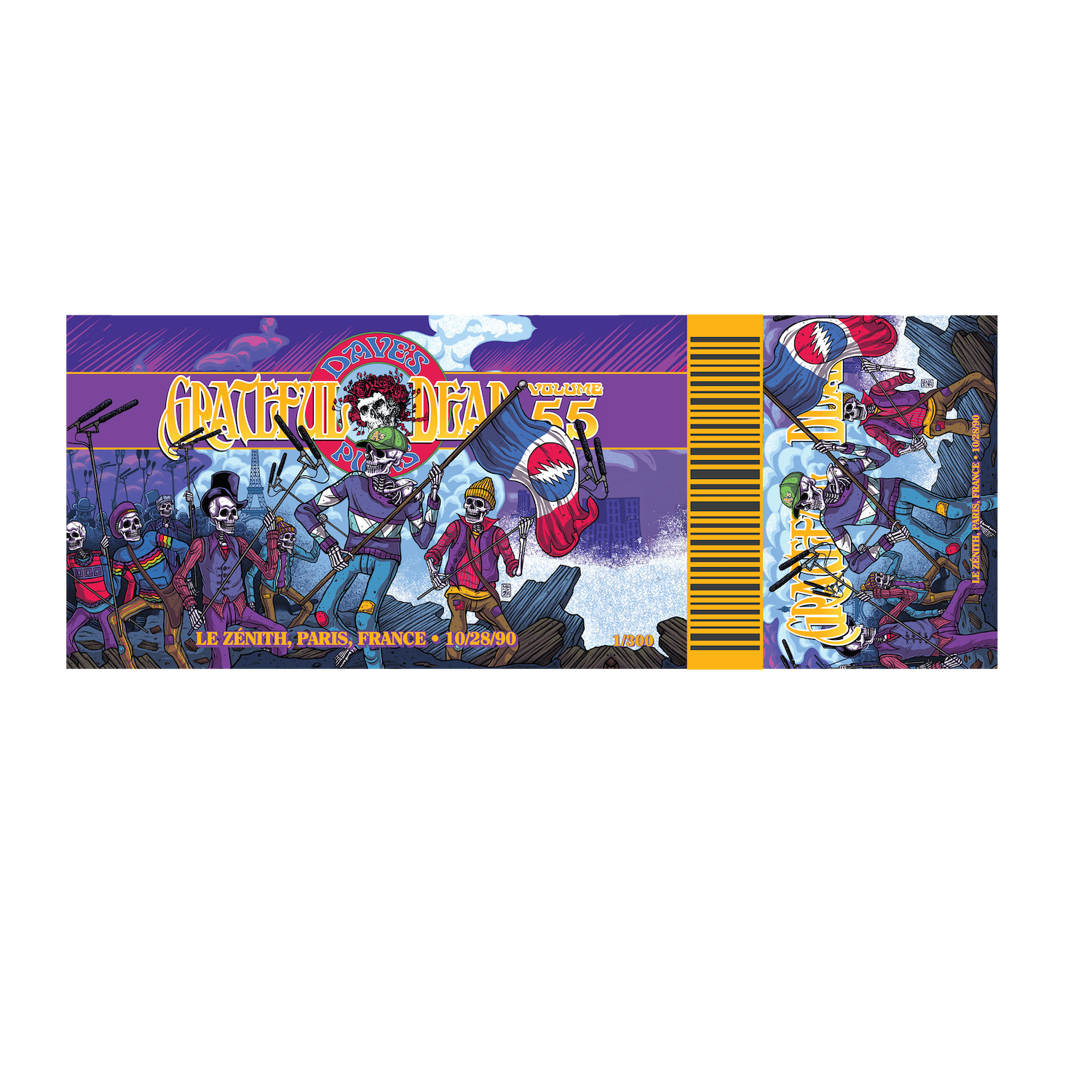 洋楽 Grateful Dead: Dave's Picks Volume 55 Dave's Picks Vol. 55 Limited Edition Ticket Magnet