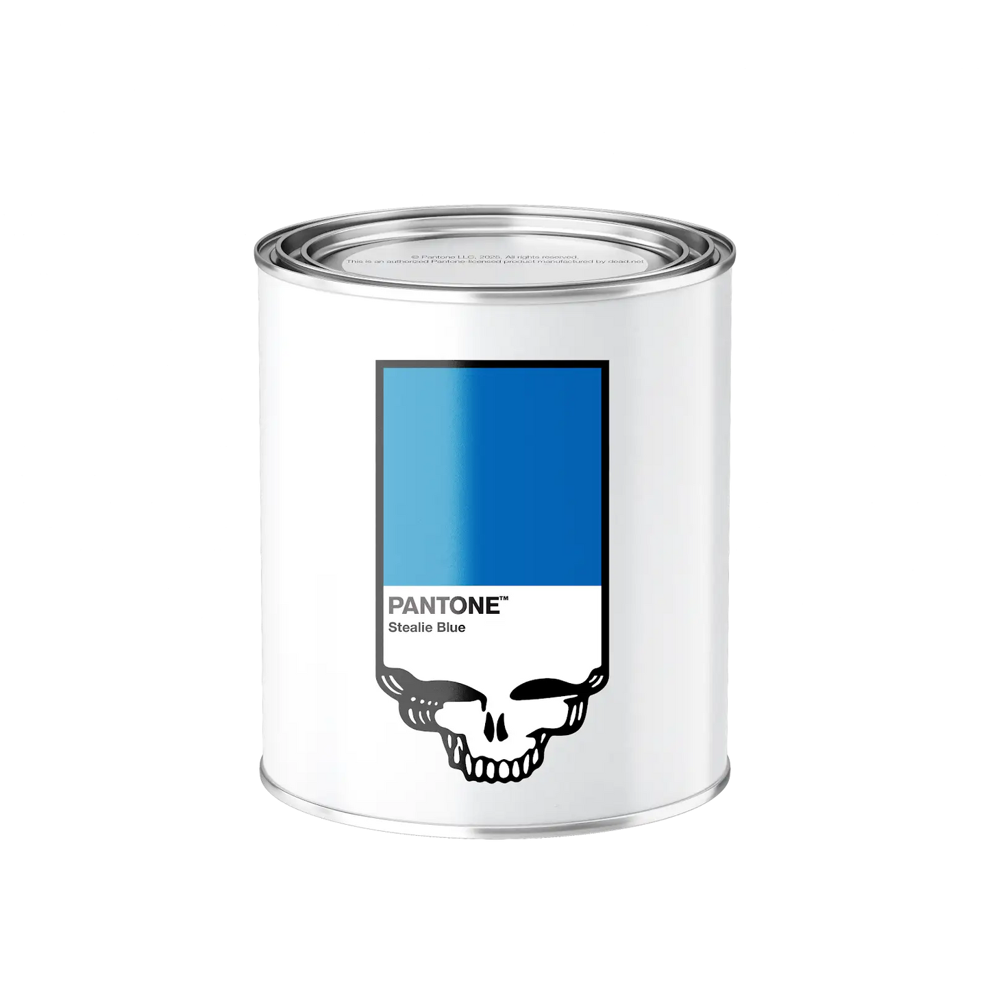 Stealie Blue Paint Can-dle