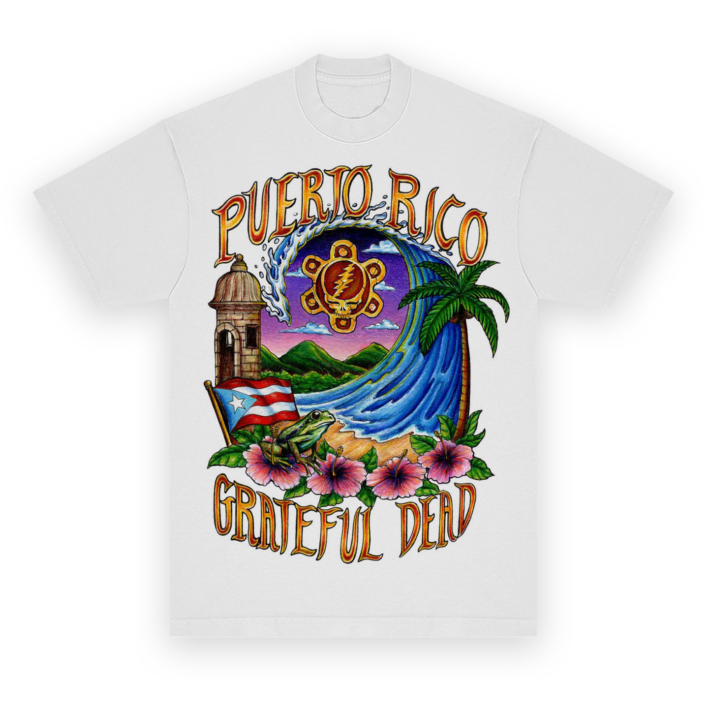 Puerto Rico United States of Dead T-Shirt