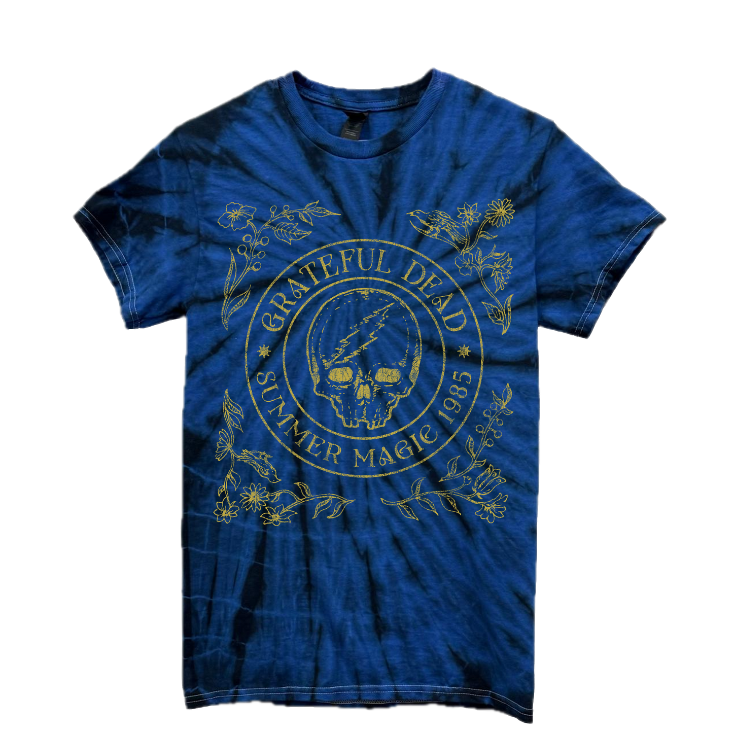Summer Magic 1985 Custom Tie-Dye T-Shirt