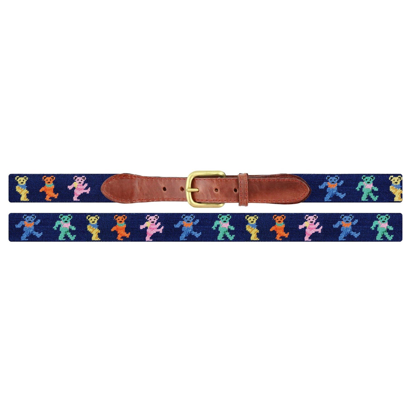 Dancing Bears Belt (Navy)