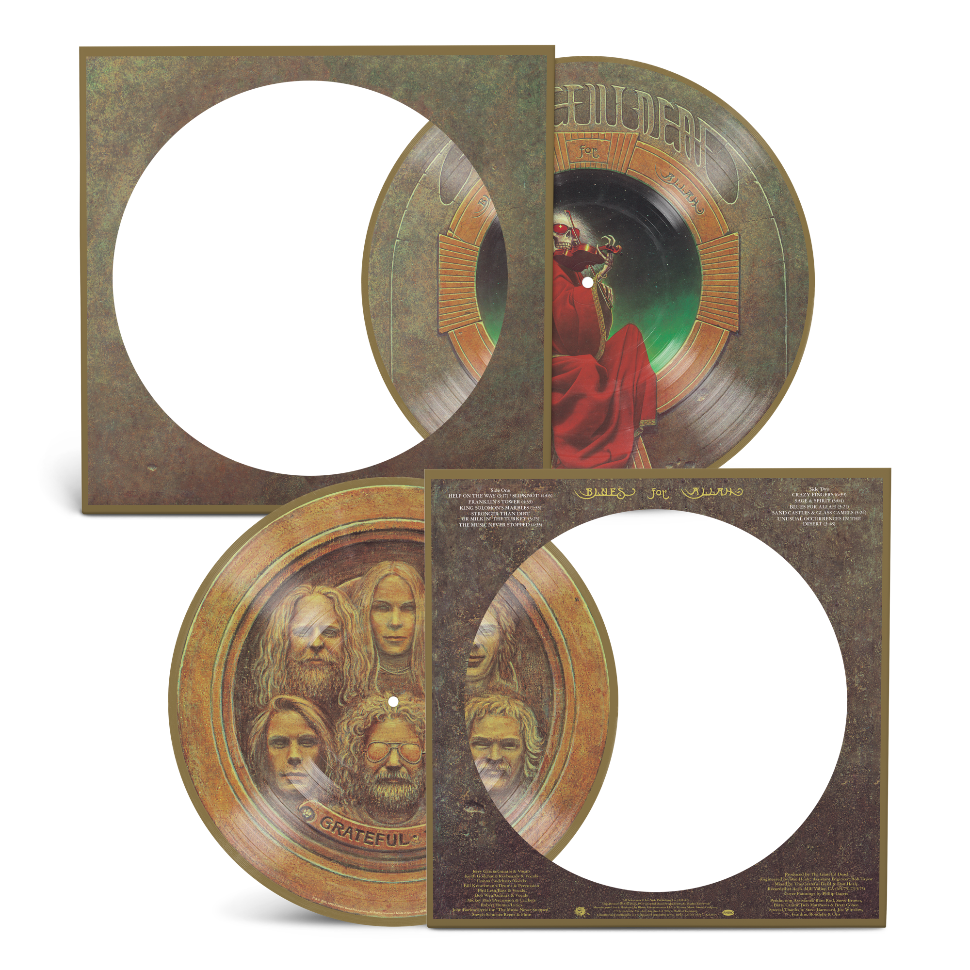 grateful dead Blues For Allah リトグラフ Blues For Allah (50th Anniversary) [Vinyl Picture Disc