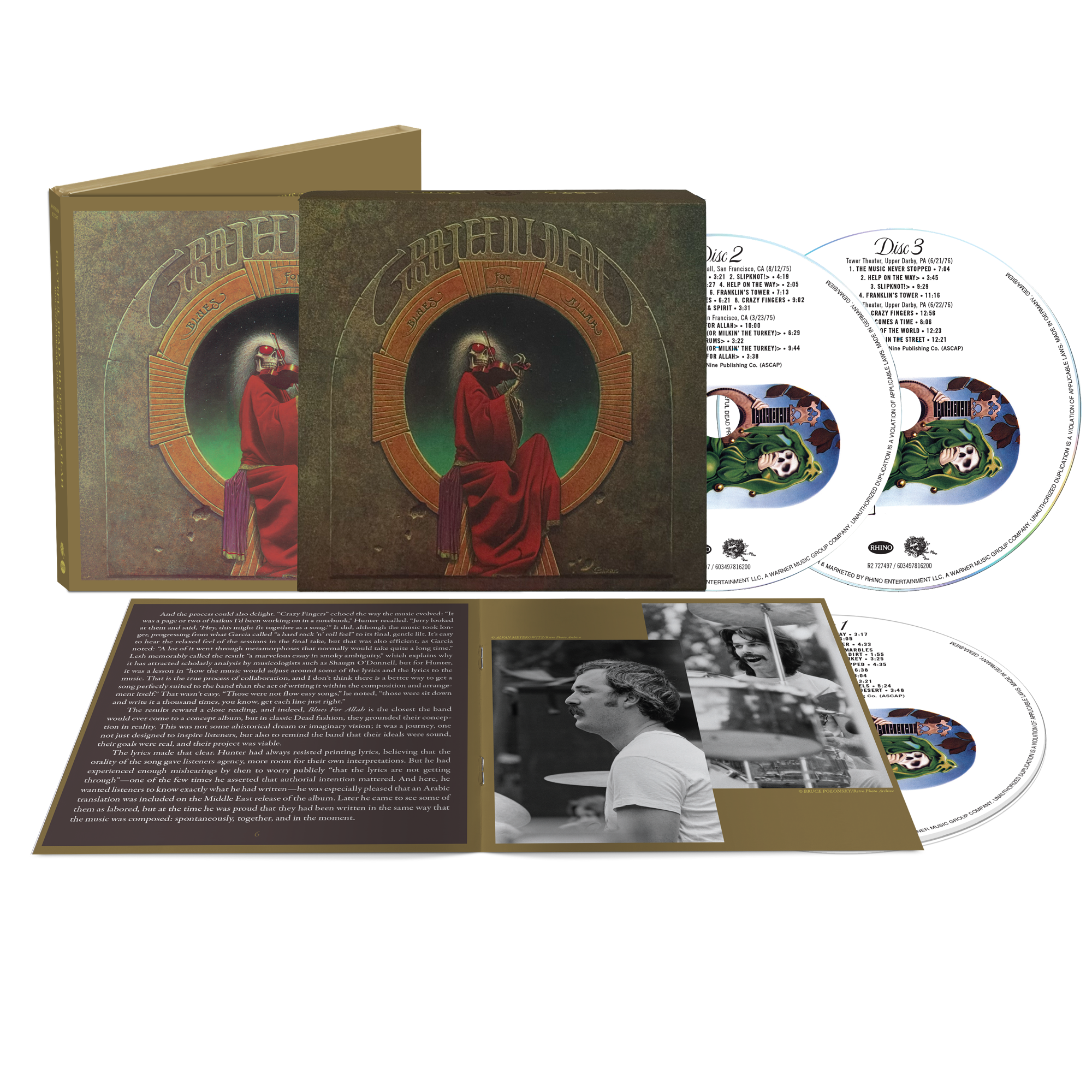 grateful dead Blues For Allah リトグラフ Blues For Allah (50th Anniversary) [Vinyl Picture Disc