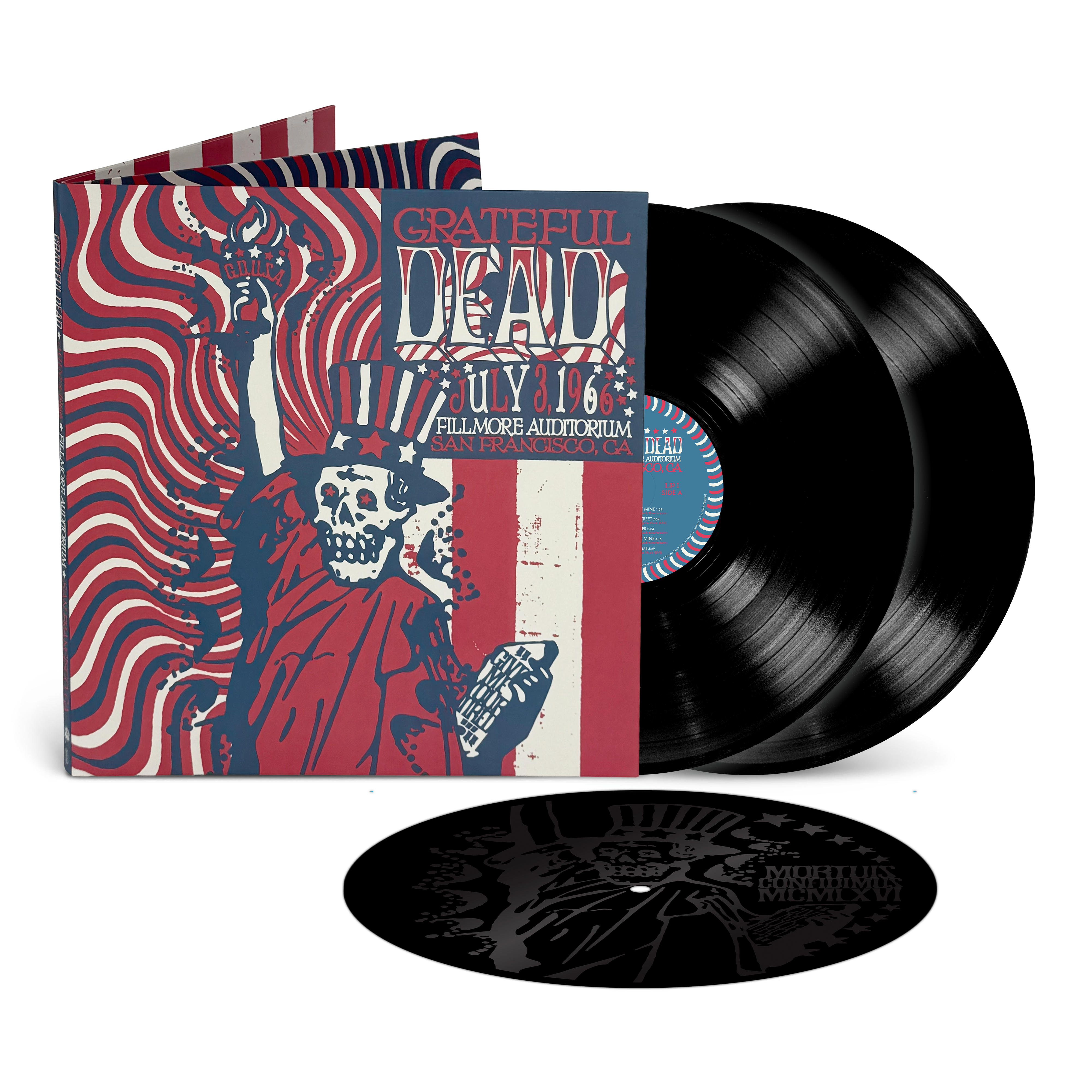 Fillmore Auditorium, San Francisco, CA (7/3/66)[3LP] – Grateful Dead