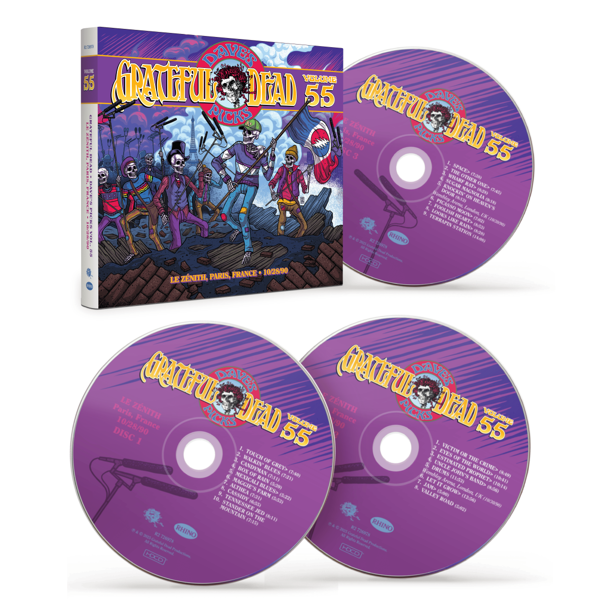 Dave's Picks Vol. 55: Le Zénith, Paris, France 10/28/90