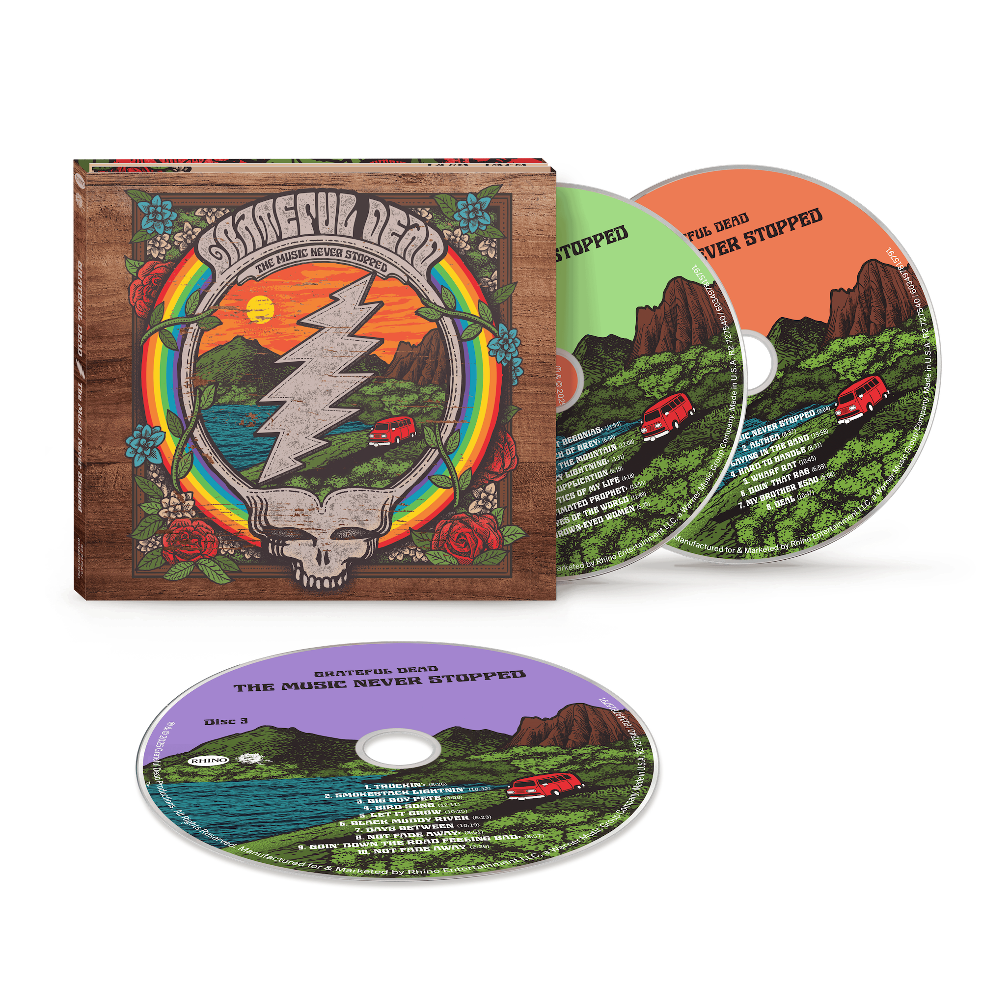 Blues For Allah (50th Anniversary Deluxe Edition) [3CD] – Grateful