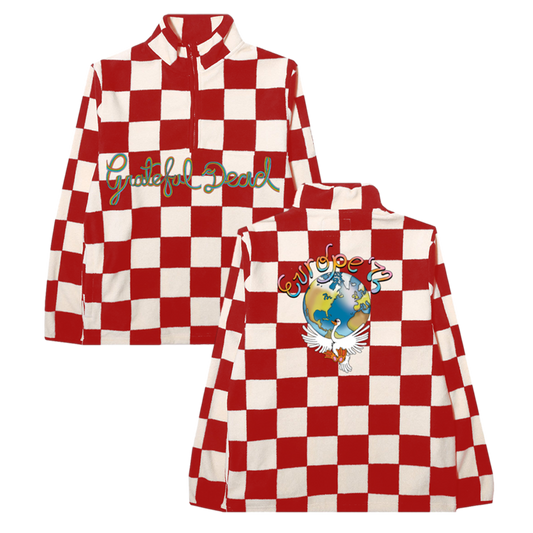 Europe '72 Checkered 3/4 Zip Pullover