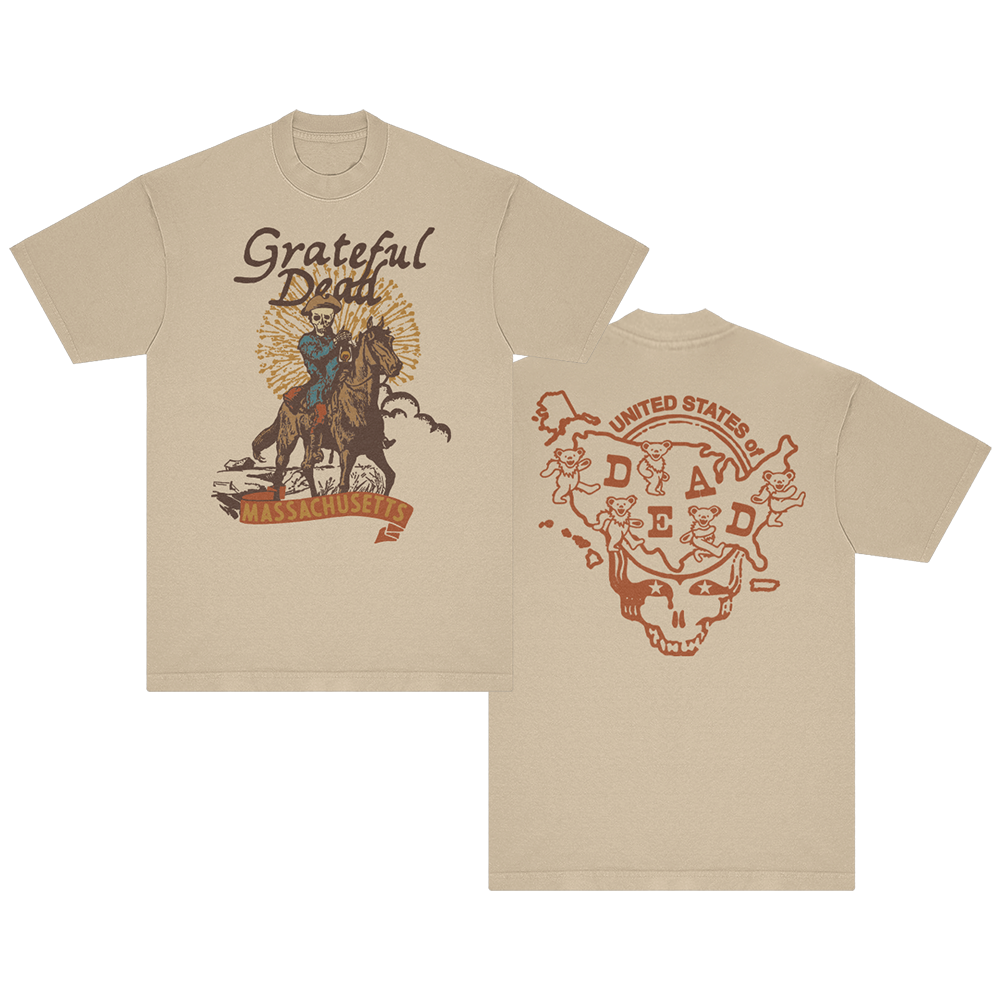 Massachusetts United States of Dead T-Shirt