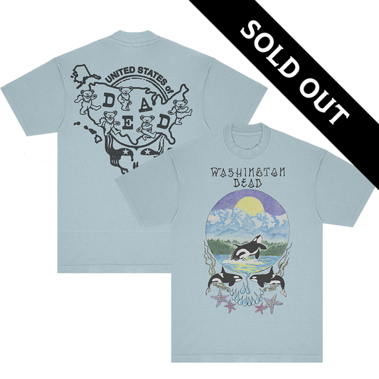 Washington United States of Dead T-Shirt