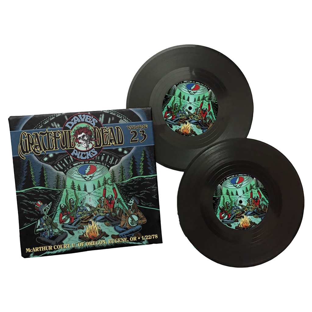Dave's Picks Vol. 23 Vinyl Coaster Set – Grateful Dead