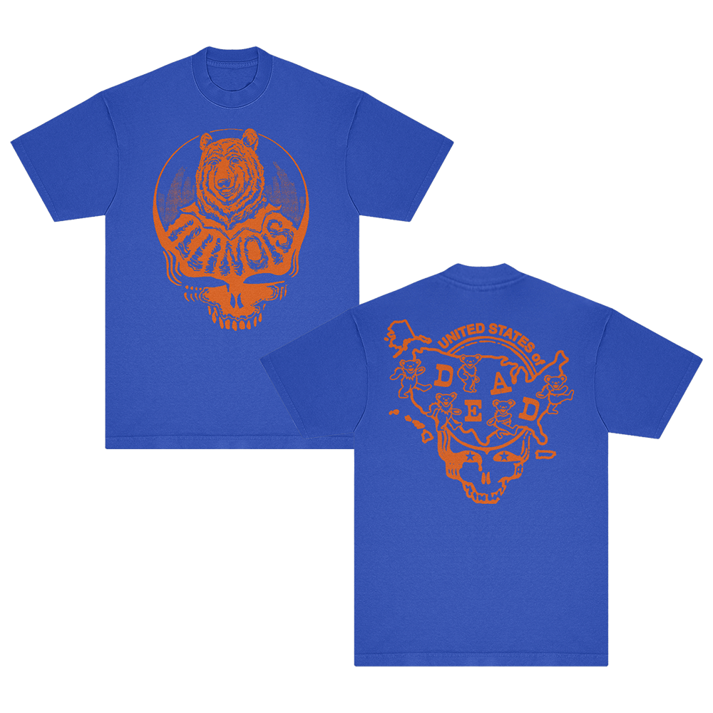 Illinois United States of Dead T-Shirt