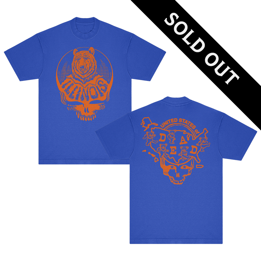 Illinois United States of Dead T-Shirt