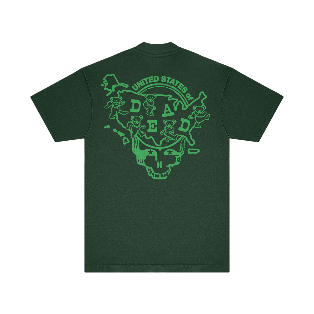 Vermont United States of Dead T-Shirt