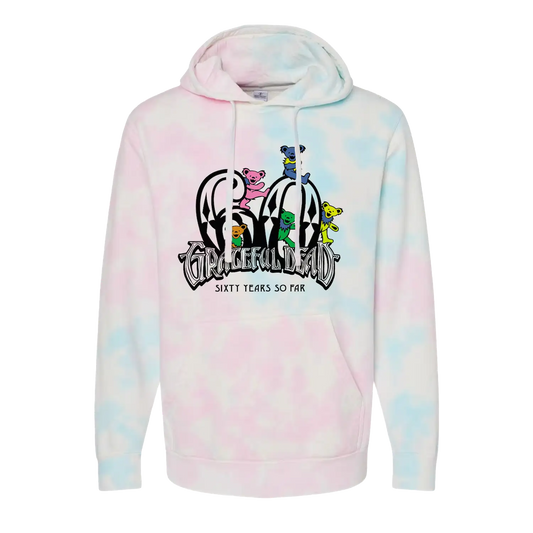 Diamond 60 Bears Tie-Dye Hoodie