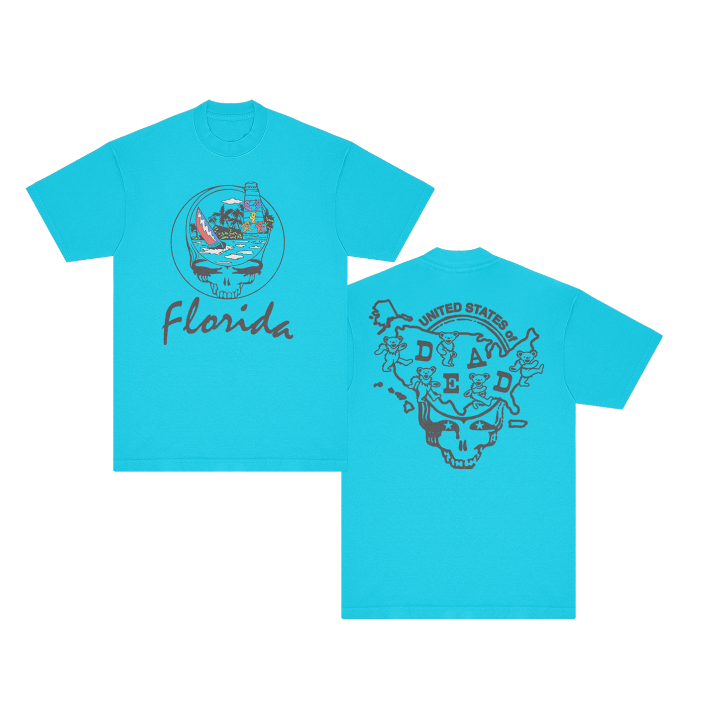 Florida United States of Dead T-Shirt