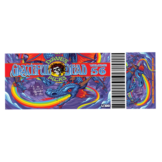 Dave's Picks Vol. 56 Limited Edition Ticket Magnet