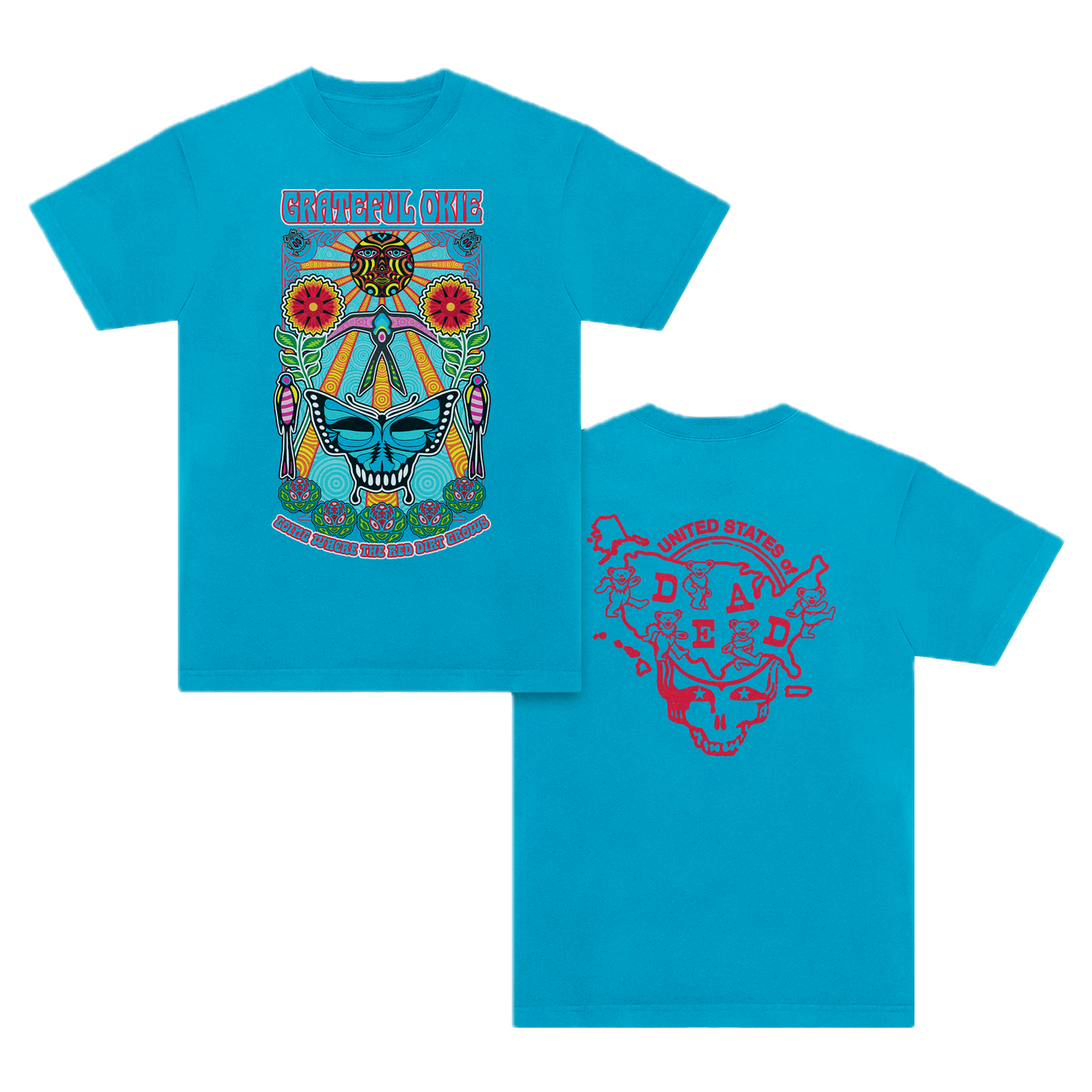 Oklahoma United States of Dead T-Shirt