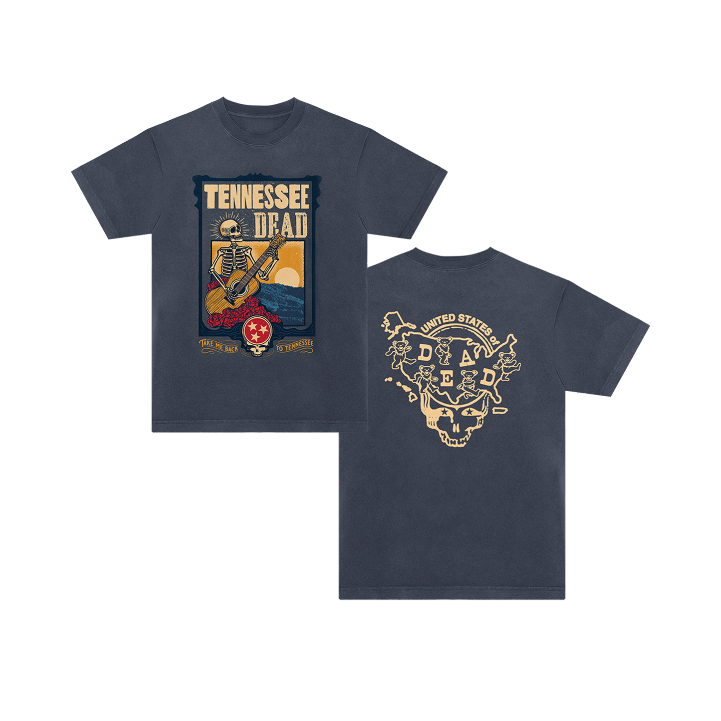 Tennessee United States of Dead T-Shirt