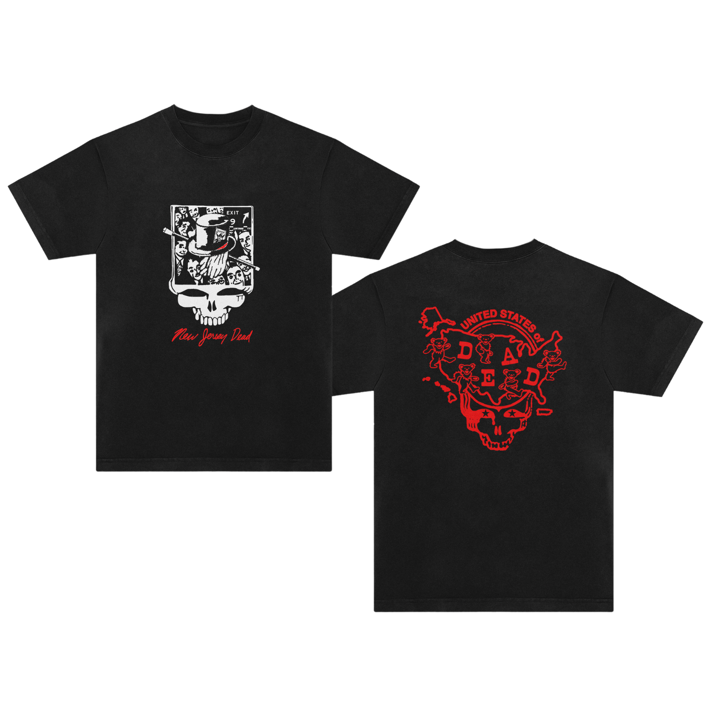 New Jersey United States of Dead T-Shirt