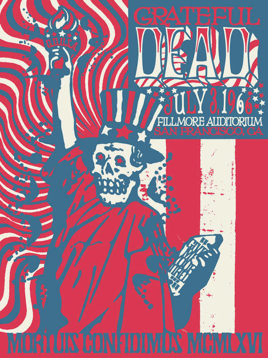 1966 Live At Fillmore Poster