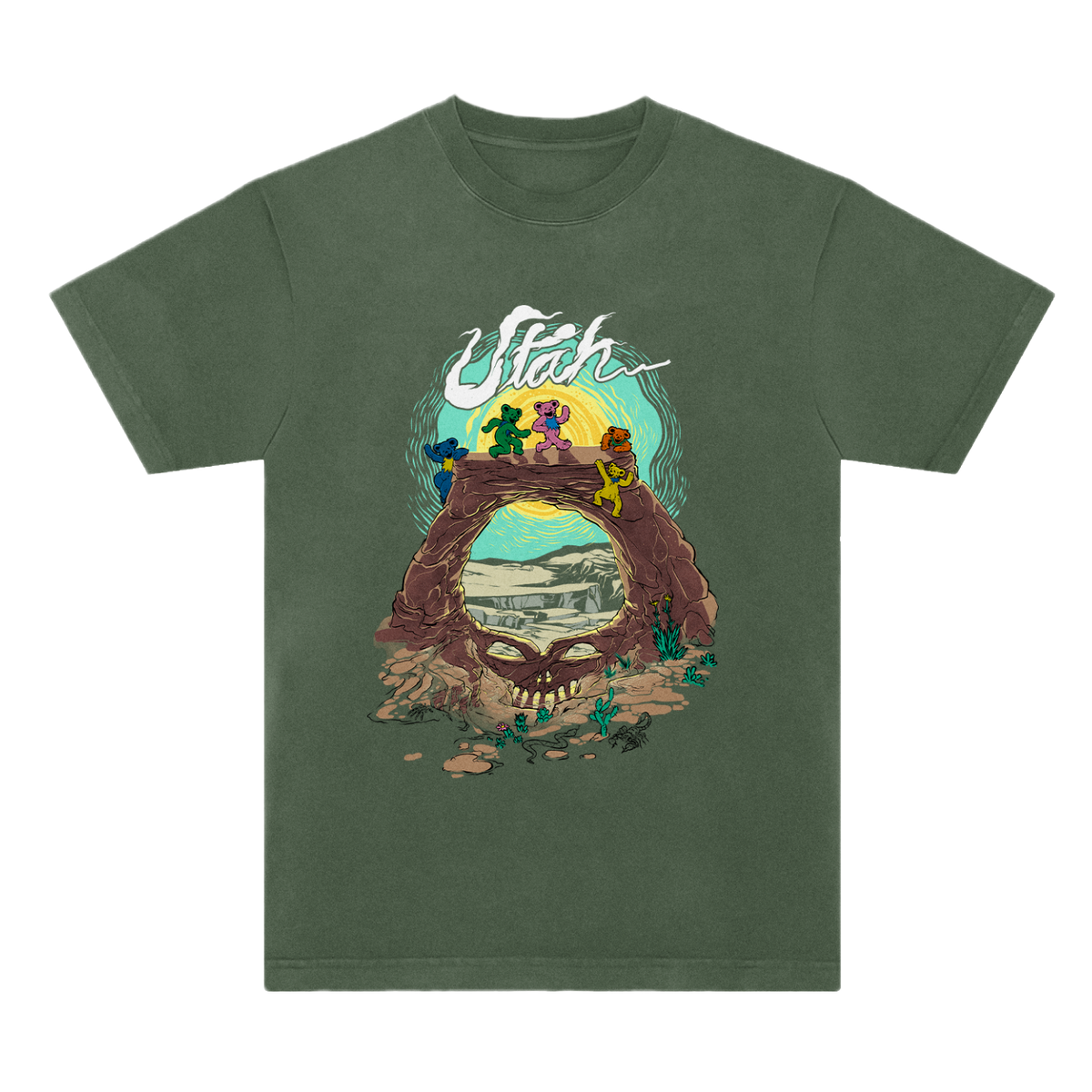 Utah United States of Dead T-Shirt