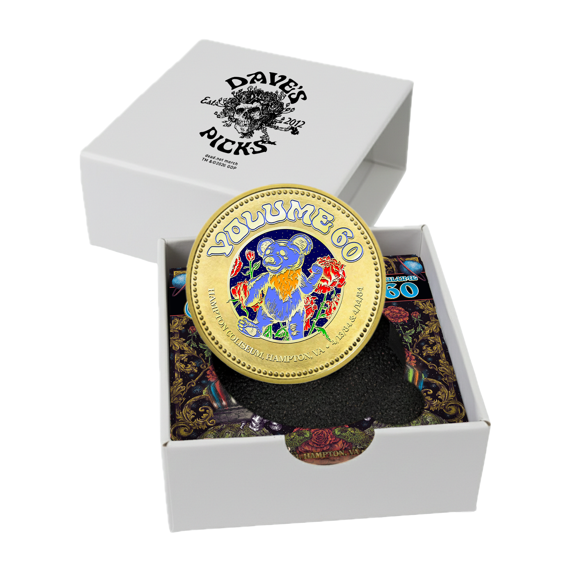 Dave's Picks #60 Collectible Coin – Grateful Dead