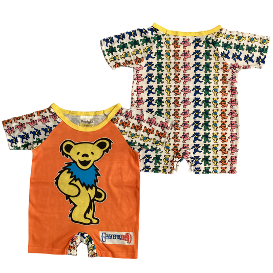 Daphyl's Grateful Dead Dancing Bears Romper