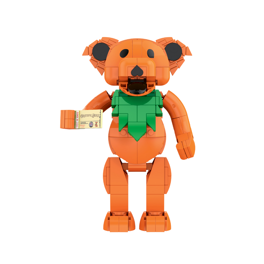 Brickcraft Ashbury Orange Dancing Bear – Grateful Dead