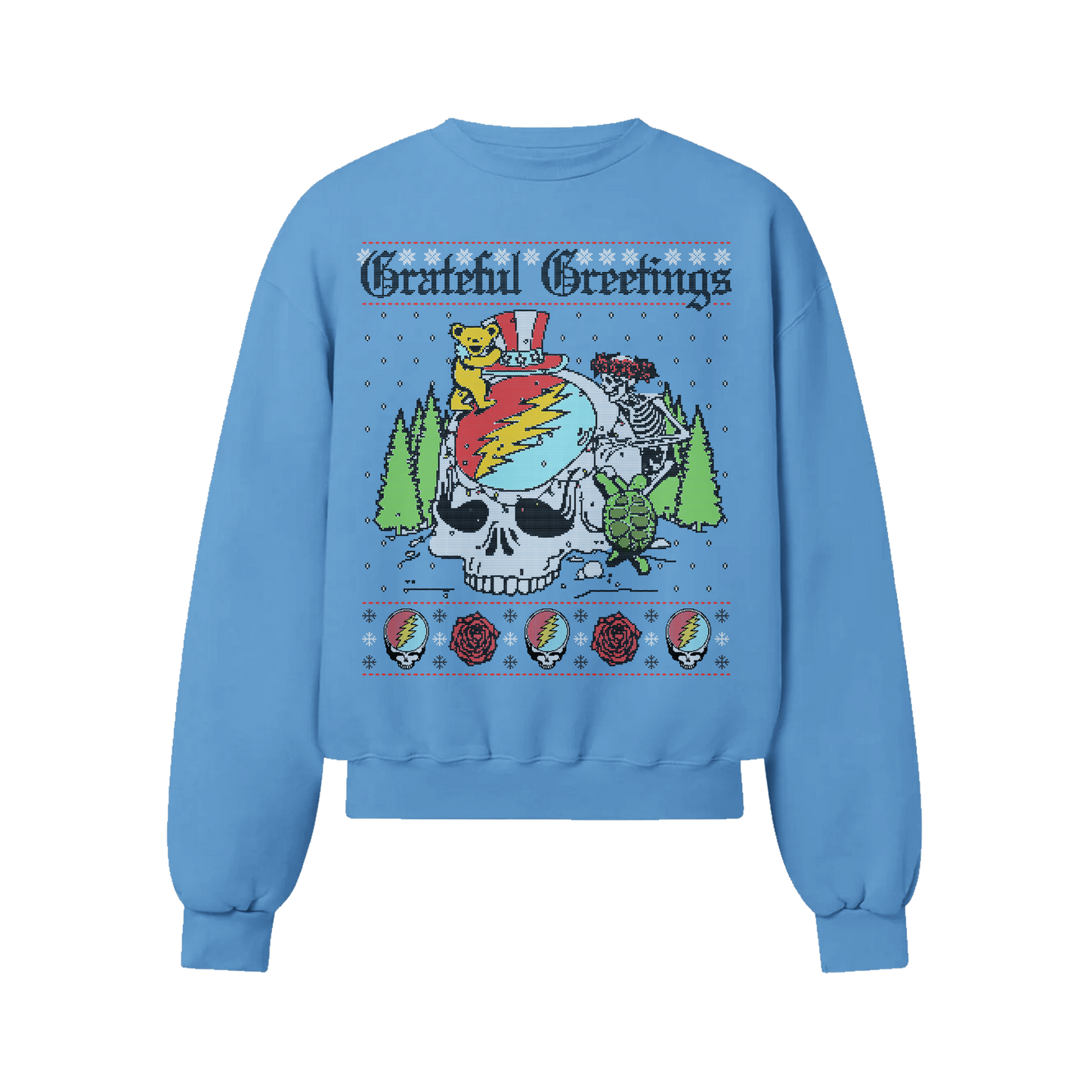 Skelly Snowman Crewneck