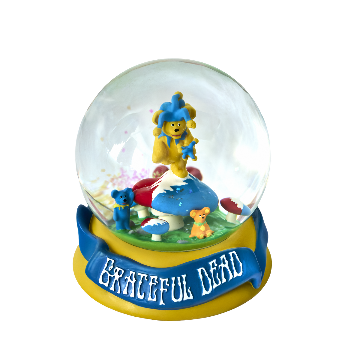 Limited Edition Jester Bear Snow Globe