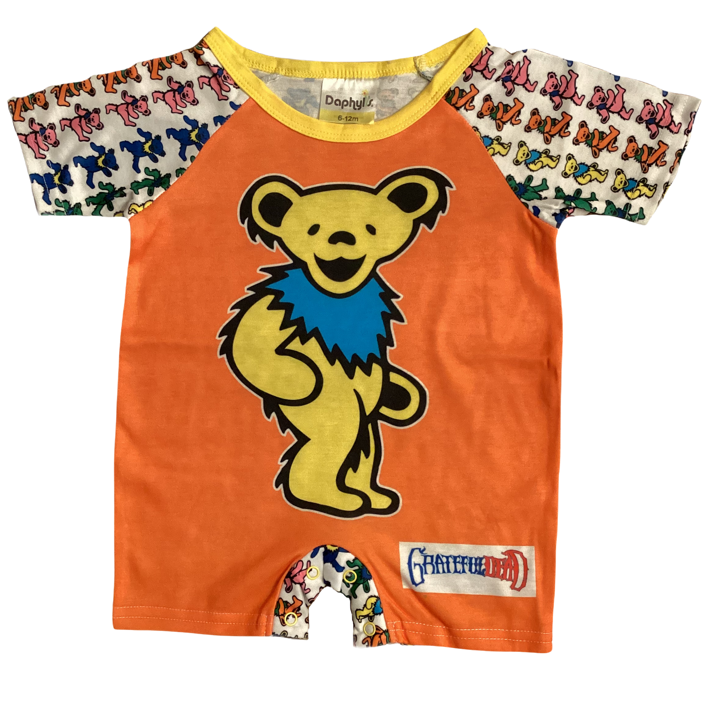 Daphyl's Grateful Dead Dancing Bears Romper
