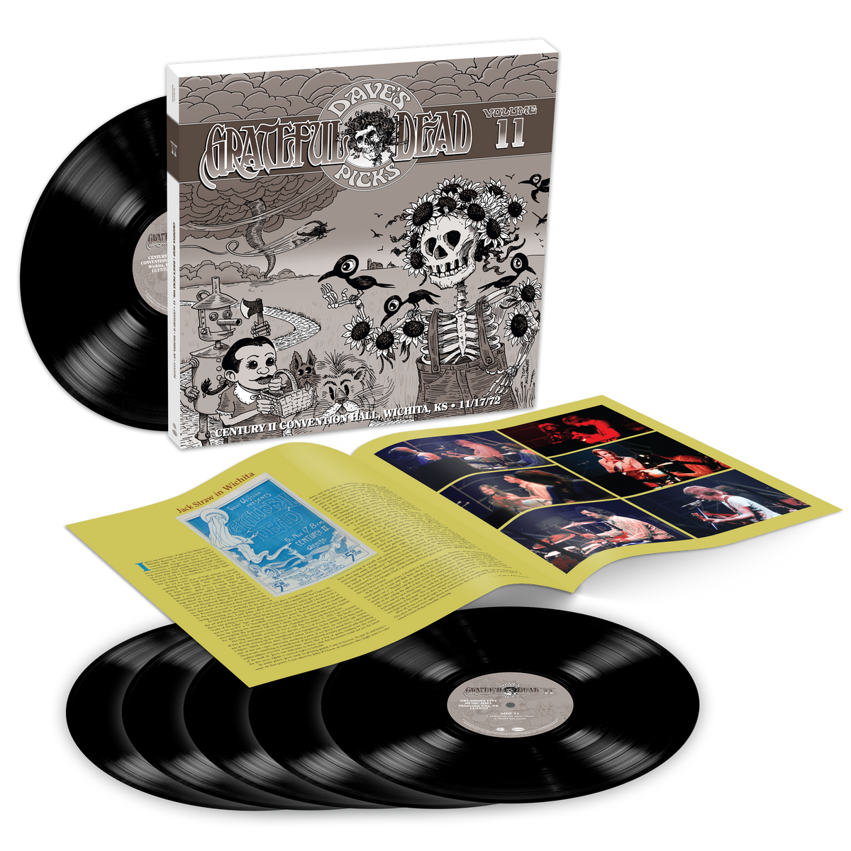 Dave's Picks Vol. 11: Century II Convention Hall, Wichita, KS 11/17/72 [6LP]