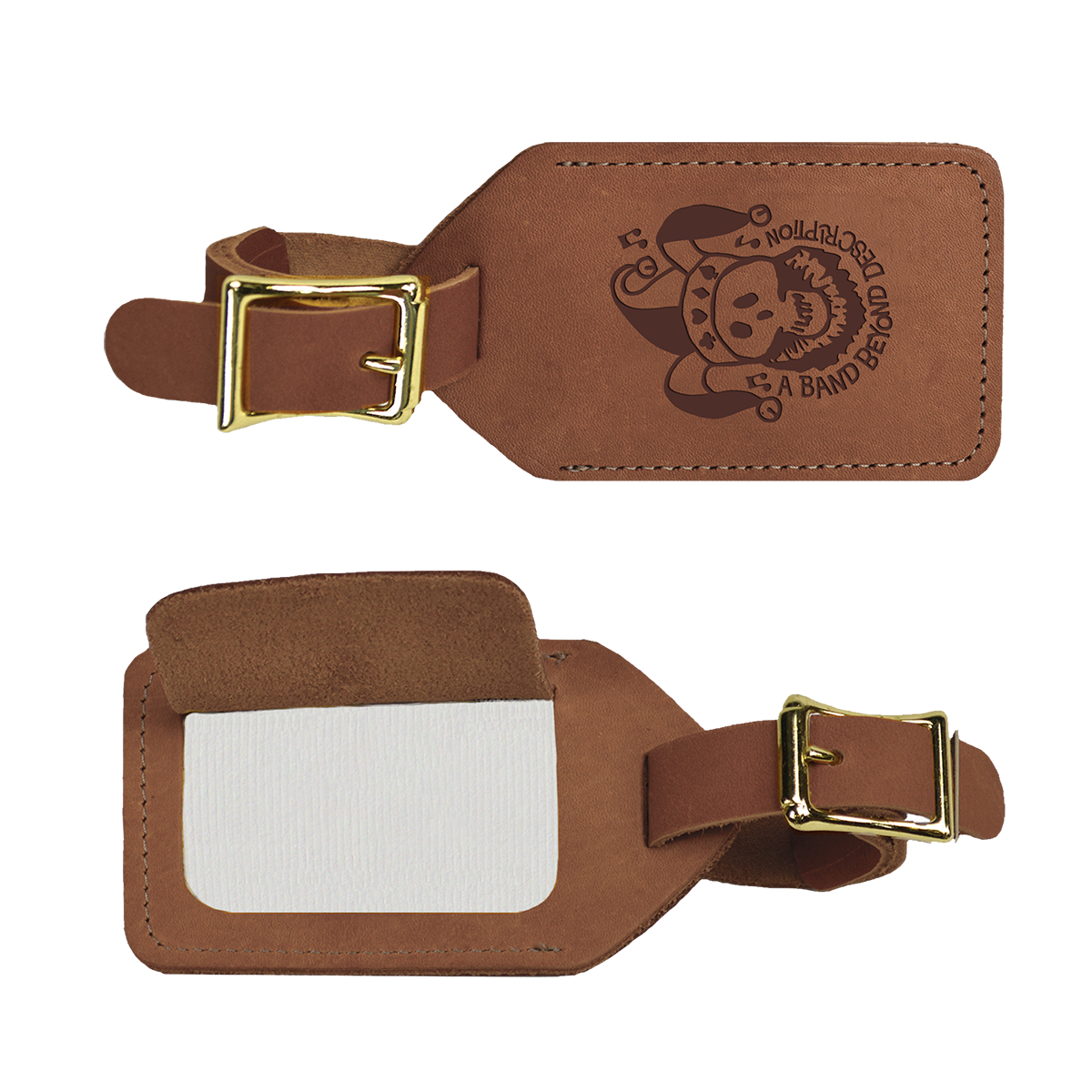 The Music Never Stopped Luggage Tag