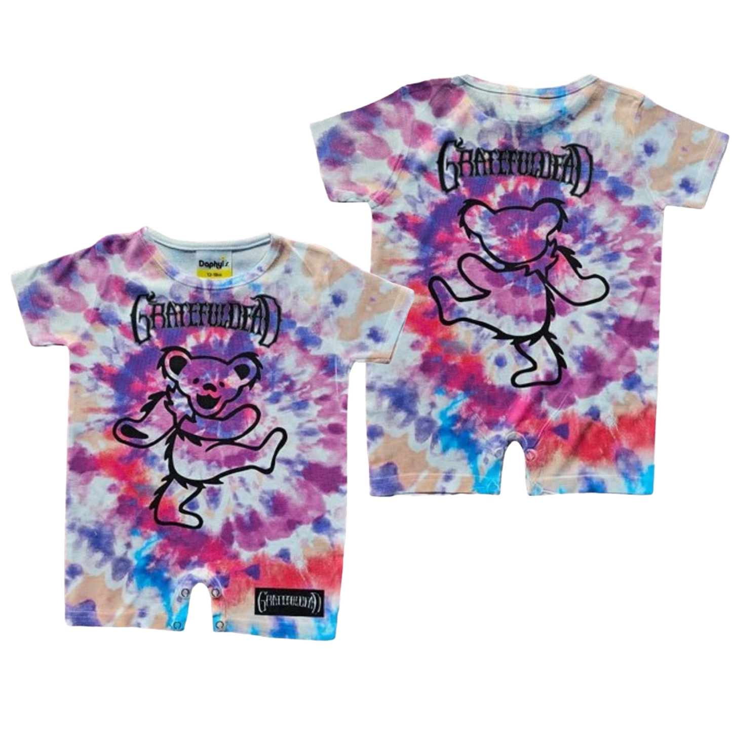 Daphyl's Grateful Dead Tie Dye Romper