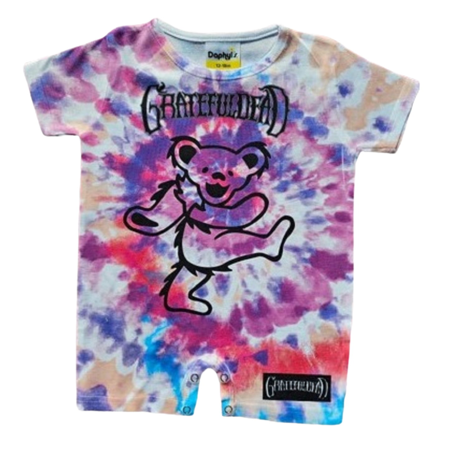 Daphyl's Grateful Dead Tie Dye Romper