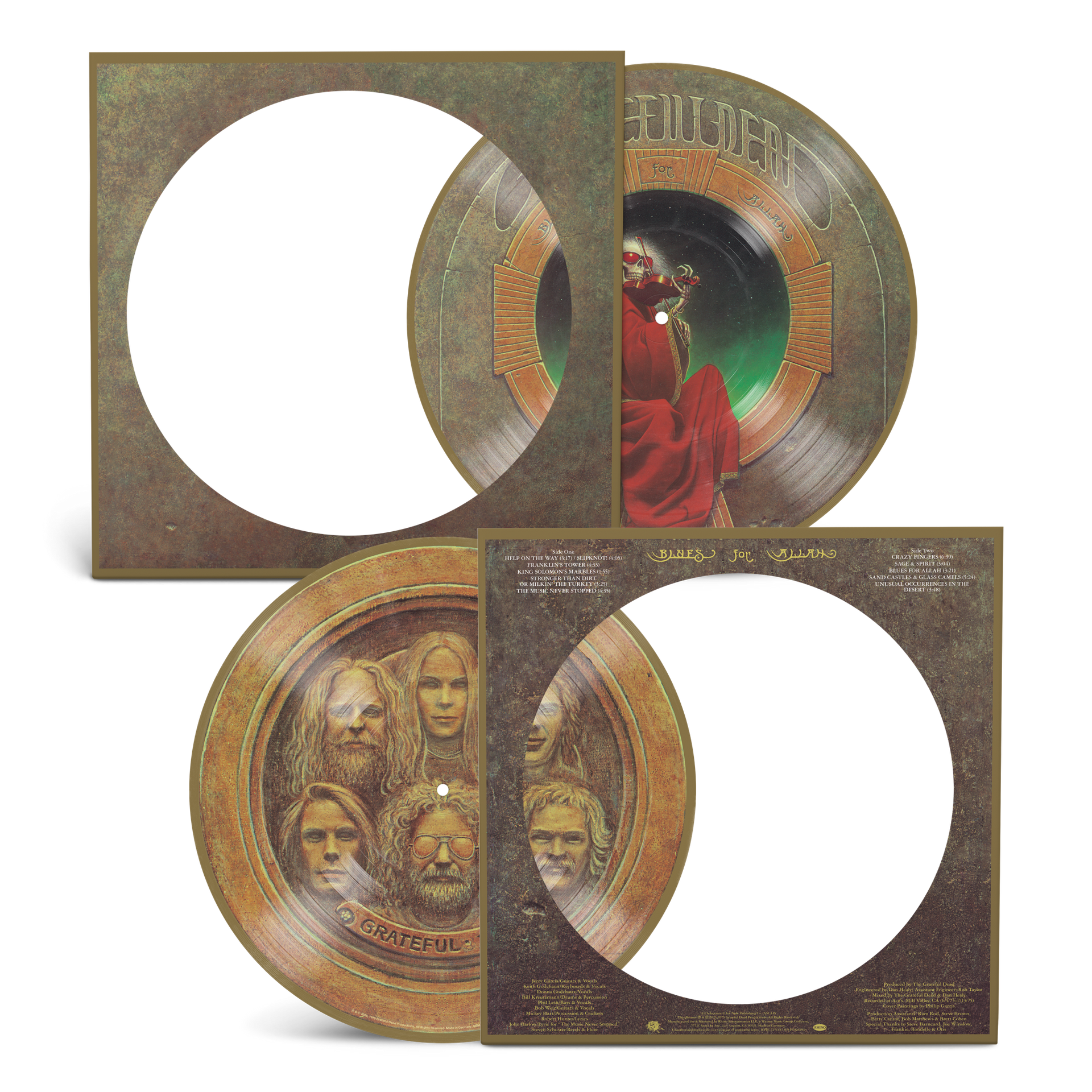 grateful dead Blues For Allah リトグラフ Blues For Allah (50th Anniversary) [Vinyl Picture Disc