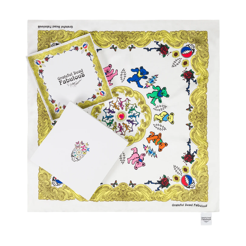 Grateful Dead Fabulous Silk Scarf