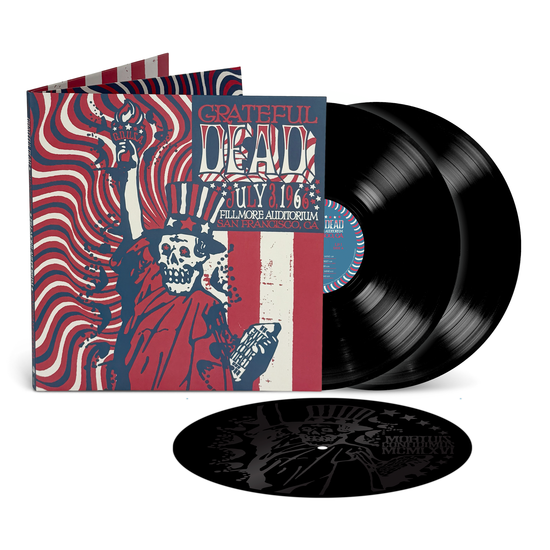 Fillmore Auditorium, San Francisco, CA (7/3/66)[3LP] – Grateful Dead