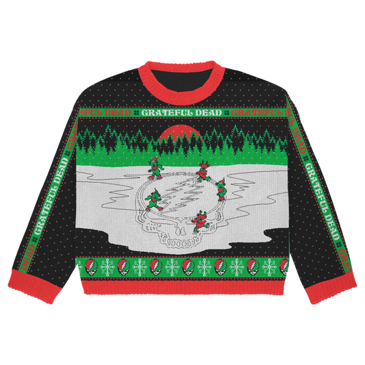 Skating Bears Holiday Sweater