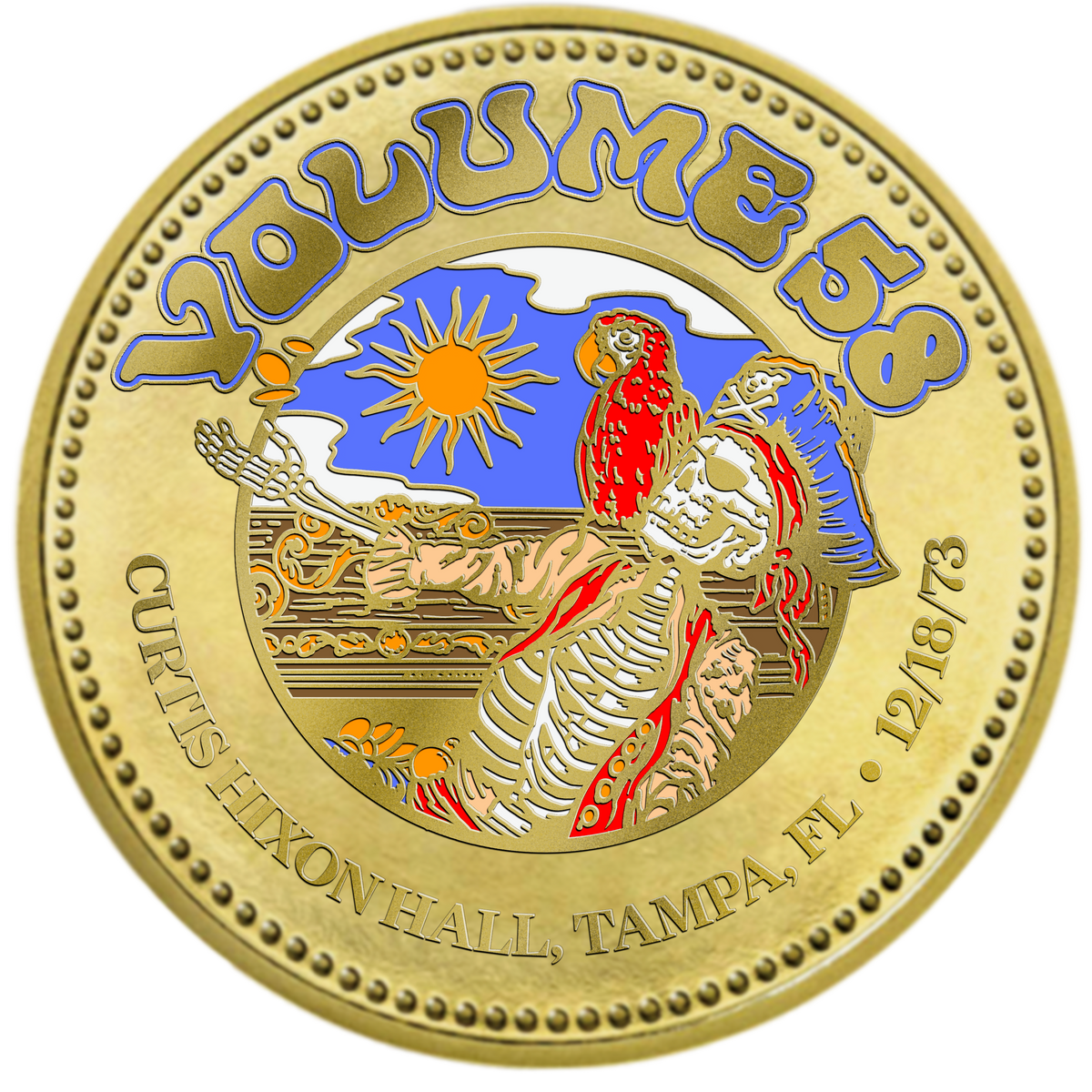 Dave's Picks #58 Collectible Coin – Grateful Dead
