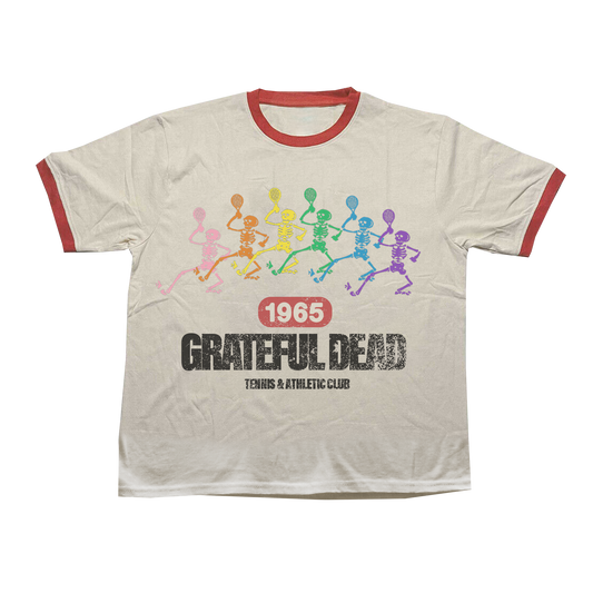 Grateful Dead Tennis & Athletics Ringer Tee
