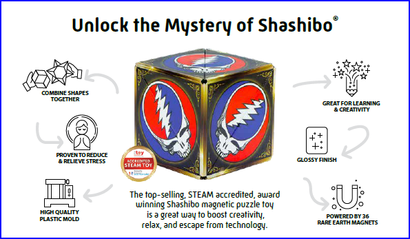 Steal Your Face Shashibo Cube