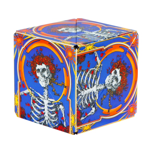 Skull and Roses Shashibo Cube