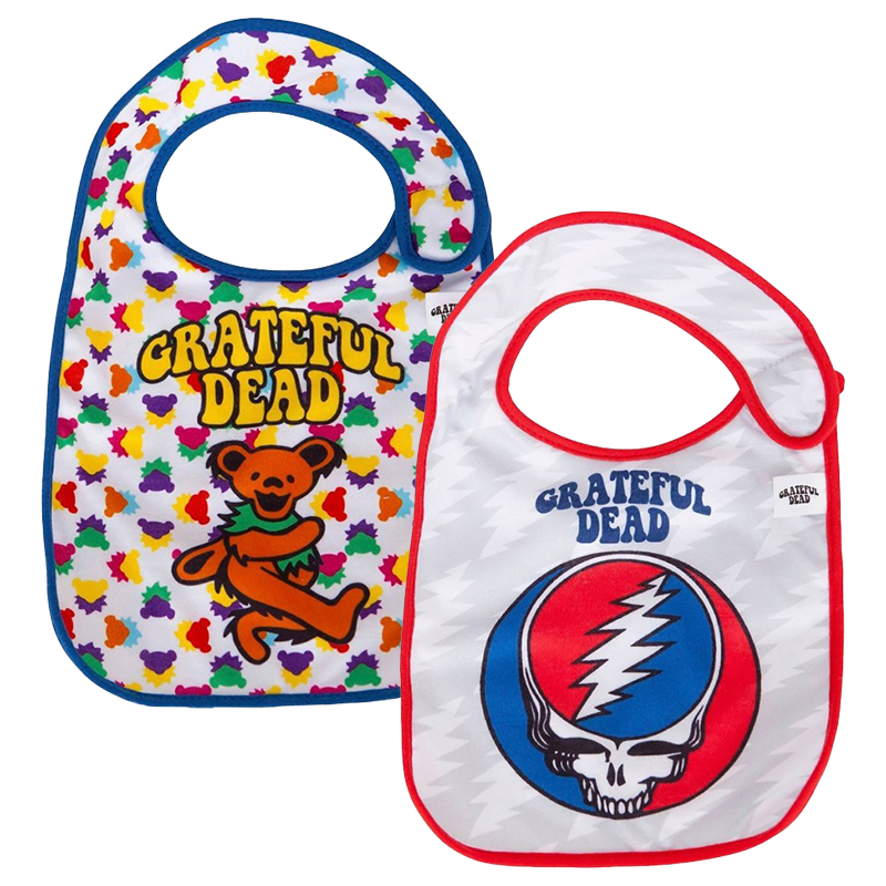 Daphyl's Grateful Dead Bibs 2-Pack