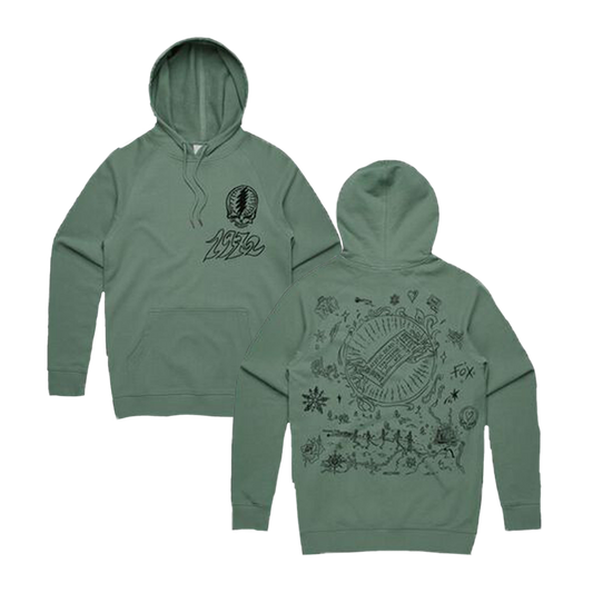Fox Theatre Ticket Heavyweight Terry Hoodie