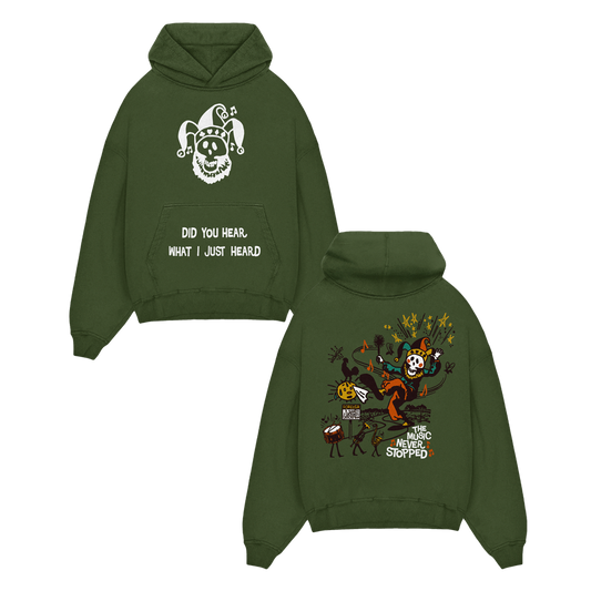 The Music Never Stopped Hoodie